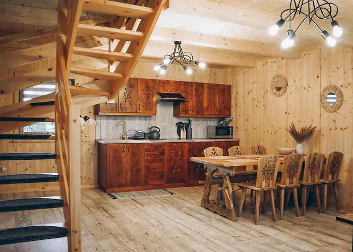 木屋 U Jacka Sauna & Relax Z Widokiem Na Gory 扎布