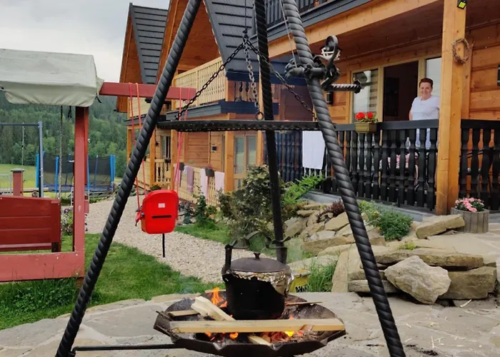 U Jacka Sauna & Relax Z Widokiem Na Gory בקתה *